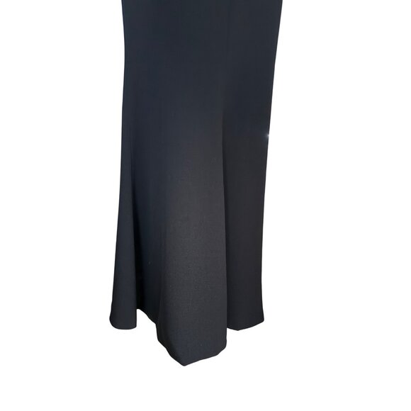 NWT Dress The Population M Black Maxi One Shoulder Gown - Picture 13 of 16